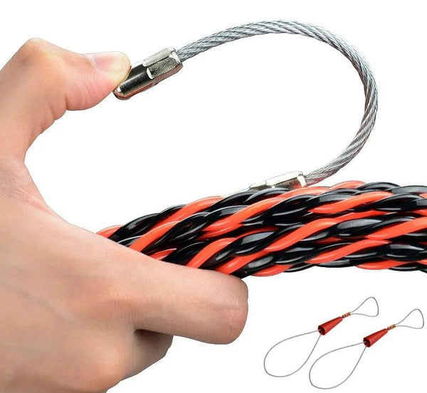Aiguille 50M x 5mm en Nylon Tressé - Tirage Cable Fil Compact - DISTRI-FIBRE