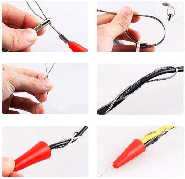 Aiguille 50M x 5mm en Nylon Tressé - Tirage Cable Fil Compact - DISTRI-FIBRE