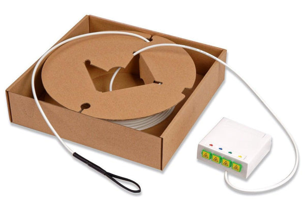 KIT PTO précablé 30m 1FO SC/APC G657A2 Prise Terminale - Fibre Optique - DISTRI-FIBRE