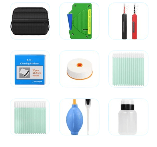 Kit de Nettoyage Soudeuse Connecteurs - Fibre Optique - DISTRI-FIBRE