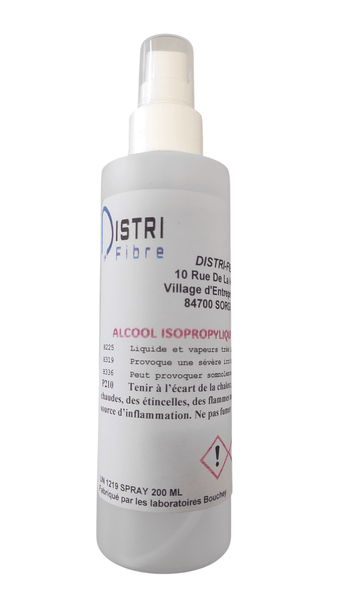 LOT DE 6 - Alcool isopropylique 99.9% - Spray 200 ml