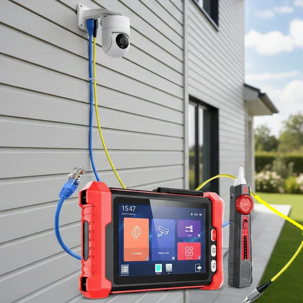Testeur Caméra Réseau CCTV IP Multifonction 8 en 1 - OTDR