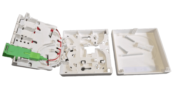 Prise PTO 2 1FO SC/APC + PIGTAIL SC/APC - Prise Terminale Optique - DISTRI-FIBRE