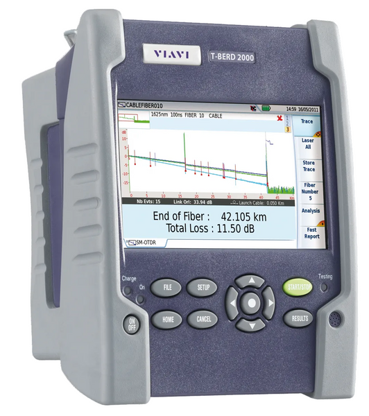OTDR Réflectomètre VIAVI MTS 2000 v2 Multimode 4146A QUAD - Fibre Optique