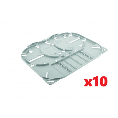 LOT DE 10 Cassettes de Lovage 12 Fusions 1 PAS pour BPEO - Fibre Optique