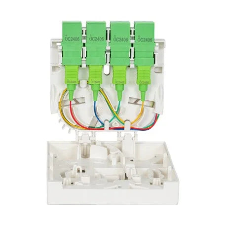 Prise PTO 2 4FO SC/APC + PIGTAIL - Prise Terminale Optique