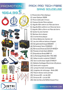 PACK PRO TECH FIBRE FTTH D3 - DISTRI-FIBRE - DISTRI-FIBRE